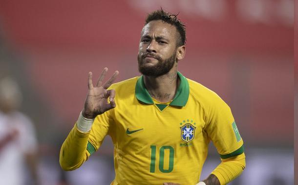 Jogador Neymar Jr.