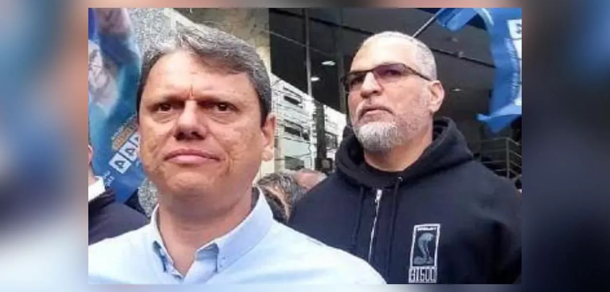 Tarcísio de Freitas e Fabrício Cardoso de Paiva