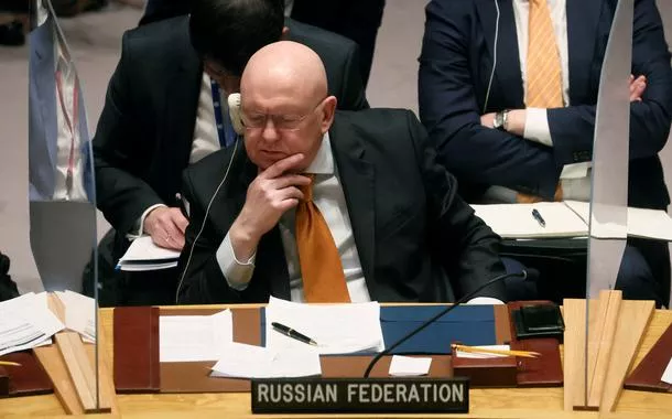 Conselho de Segurança da ONU está sendo vítima da campanha suja de propaganda da Ucrânia, diz embaixador russo na ONU