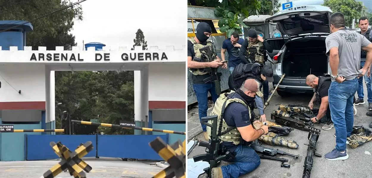 Justiça Militar condena nove pessoas por furto de arsenal do Exército