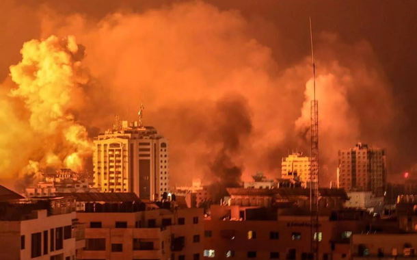 Bombardeio das Forças de Defesa de Israel em Gaza