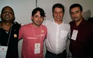 Zezinho, Dr. Paulinho, Paulo Texeira e Toninho Kalunga