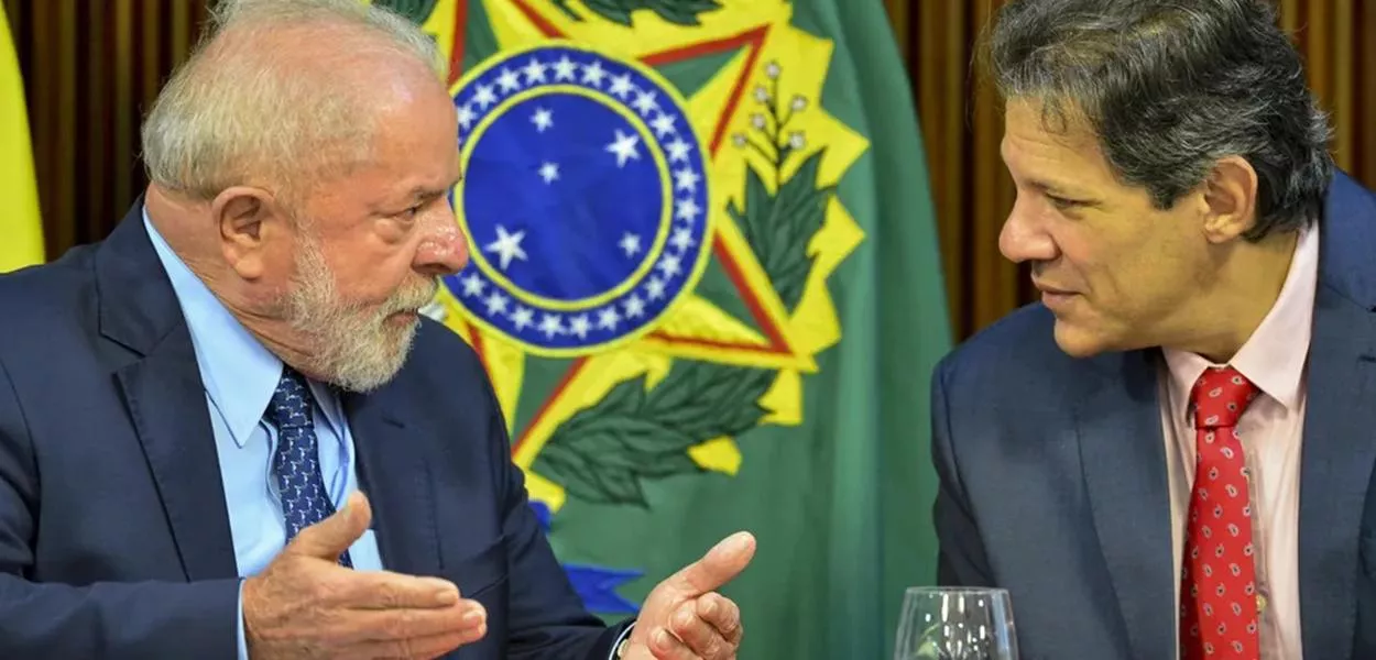Lula e Fernando Haddad