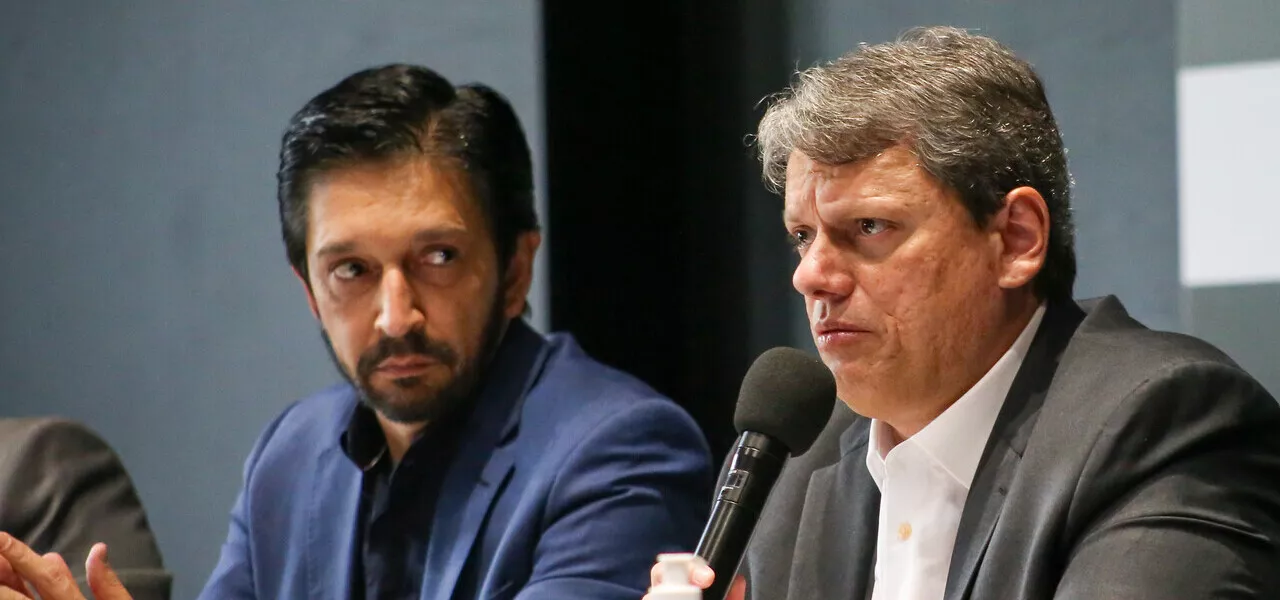 Ricardo Nunes e Tarcísio de Freitas