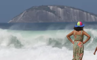 Praia no Rio