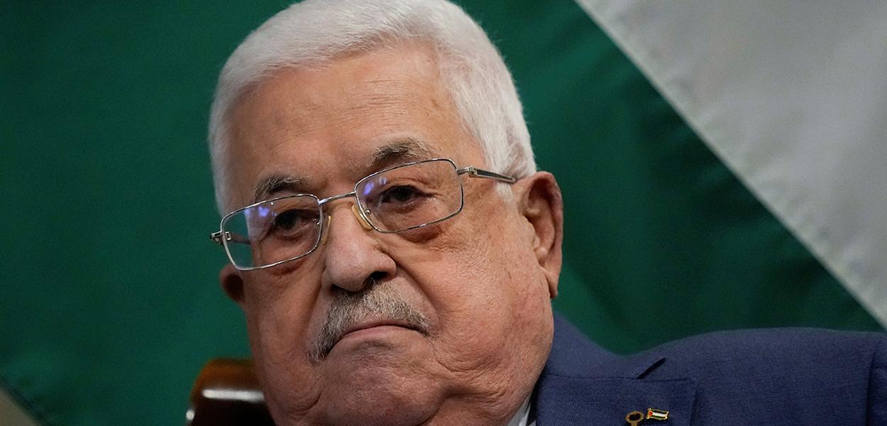 Presidente da Autoridade Palestina, Mahmoud Abbas
