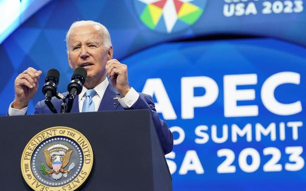 Biden discursa na APEC 2023 em São Francisco, EUA