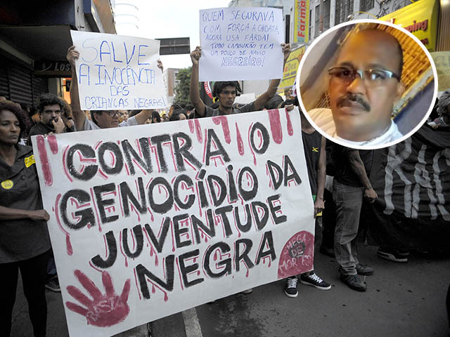Manifestantes protestam contra morte de jovens negros no Rio