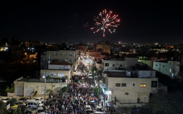 Palestinos celebram libertação de presos políticos