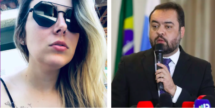 Vaneza Lobão e Cláudio Castro