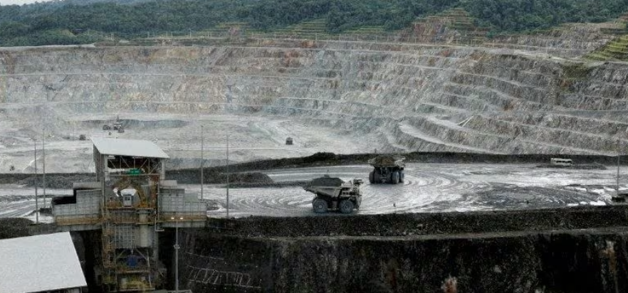 Vista da mina Cobre Panama, da Canadian First Quantum Minerals, em Donoso, Panamá, 6 de dezembro de 2022