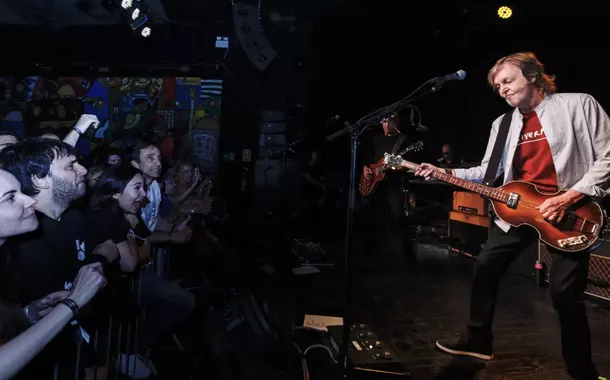 Paul McCartney transforma Clube do Choro, em Brasília, no Cavern Club