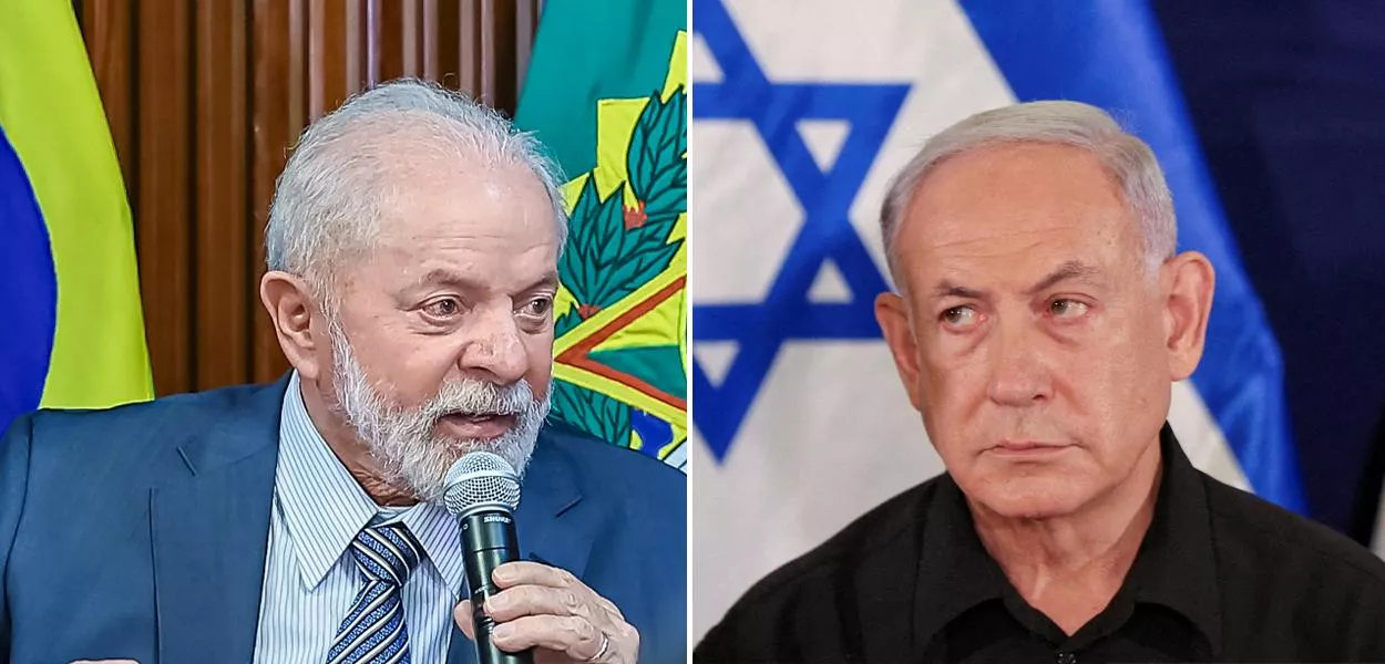 Lula e Netanyahu