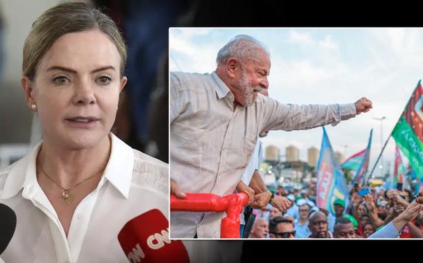Após conversa com Lula, Gleisi indica que vai permanecer no comando do PT, e entrada no governo deverá ser adiada