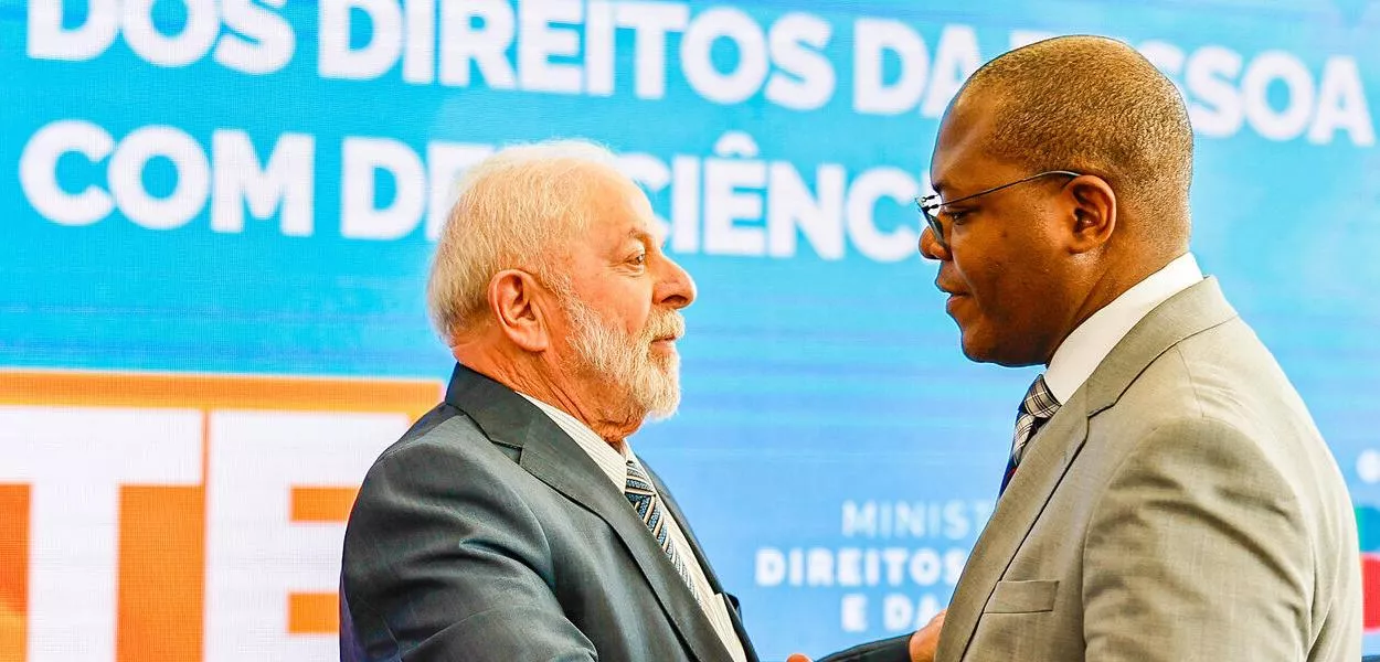 Lula e Silvio Almeida