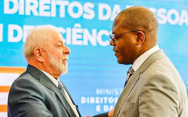 Lula e Silvio Almeida