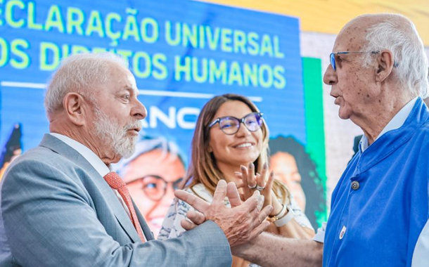 Lula, Janja e Júlio Lancellotti