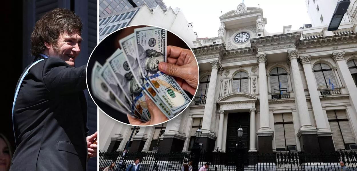 Milei, dólar e Banco Central da Argentina