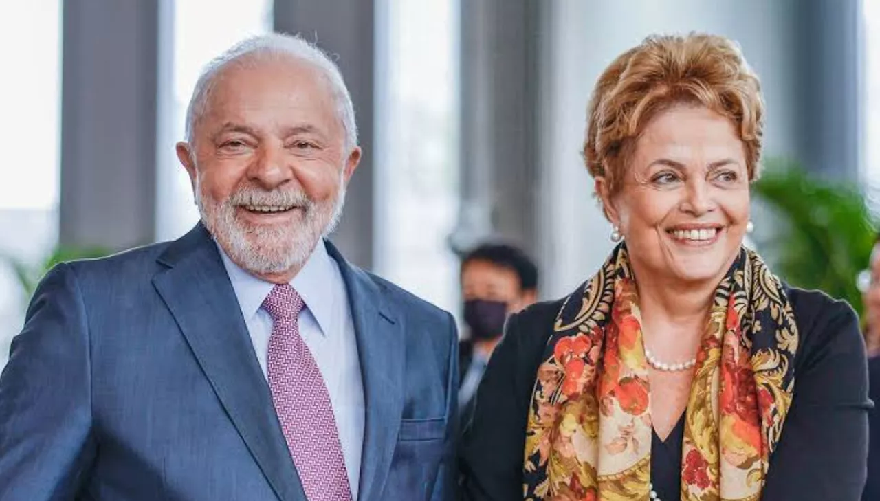 Luiz Inácio Lula da Silva e Dilma Rousseff