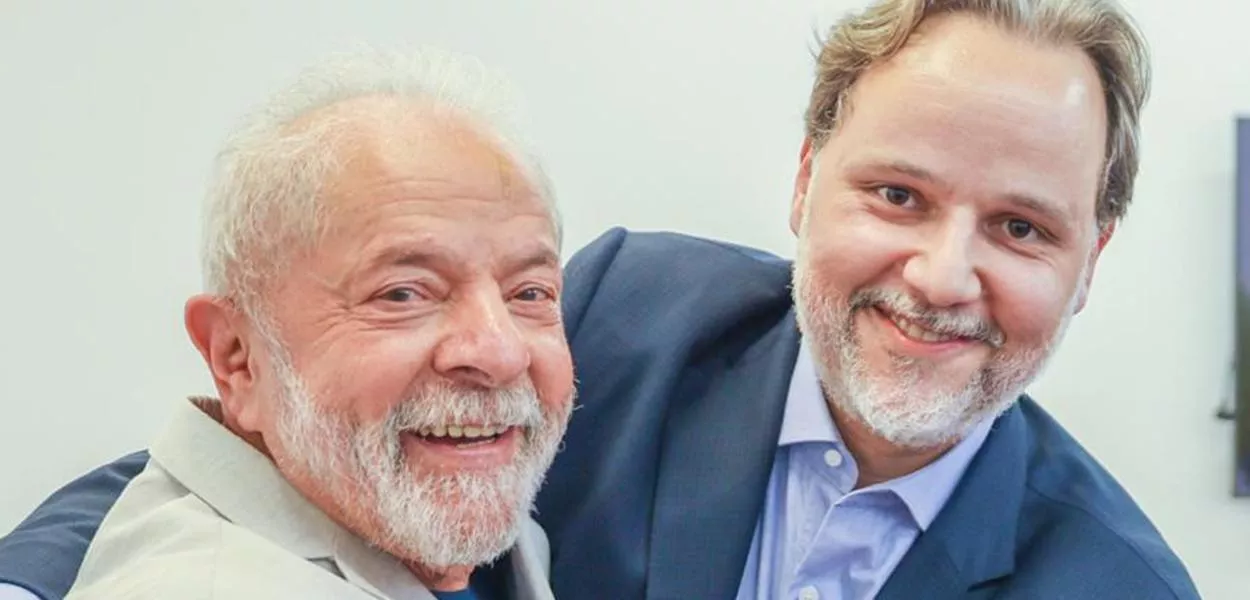 Lula (presidente da República) e Marco Aurélio de Carvalho (coordenador do Prerrogativas)