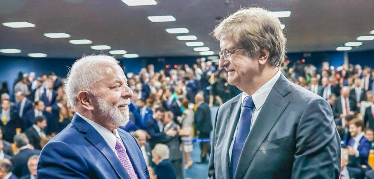 Luiz Inácio Lula da Silva e Paulo Gonet