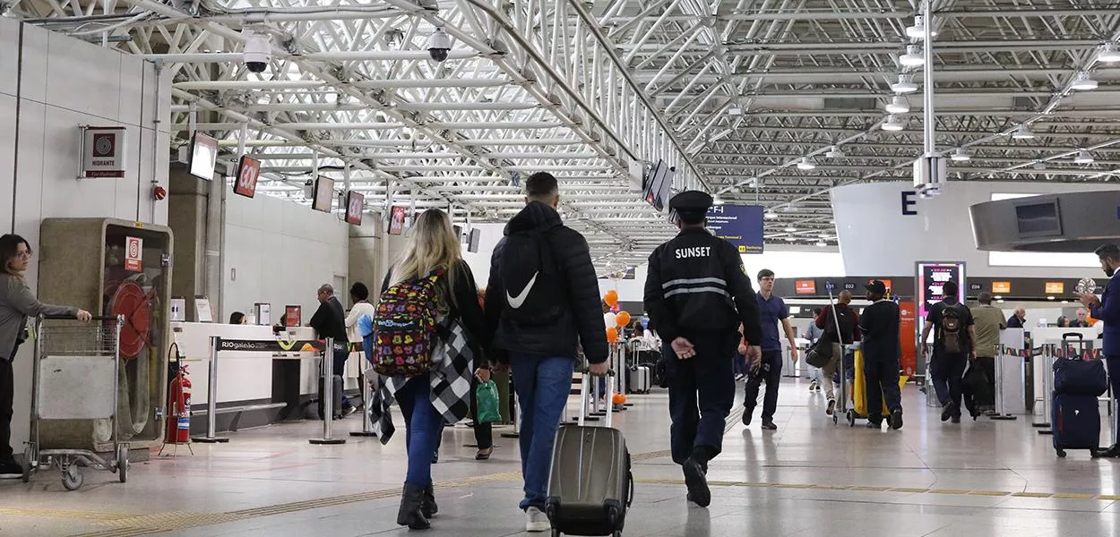 Aeroporto Internacional Tom Jobim, no Galeão