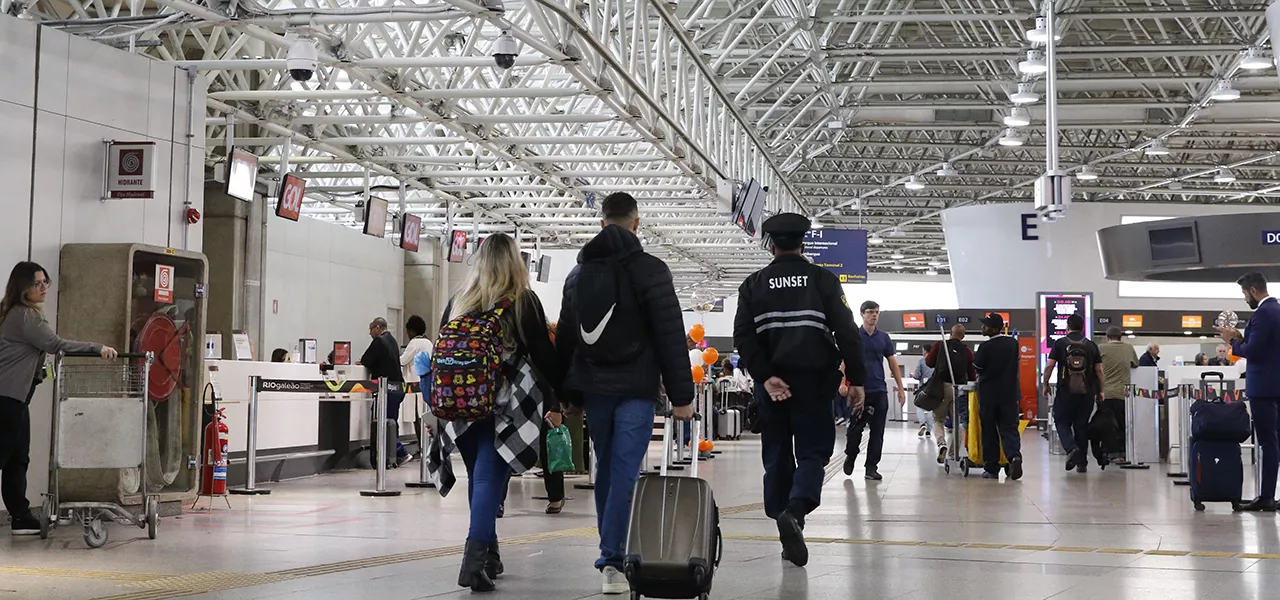 Aeroporto Internacional Tom Jobim, no Galeão