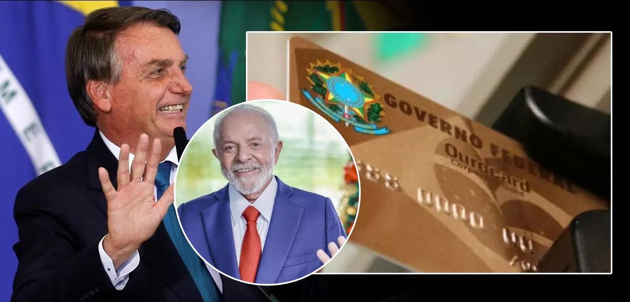 Jair Bolsonaro, Lula e cartão corporativo