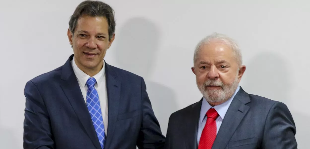 Fernando Haddad e Lula