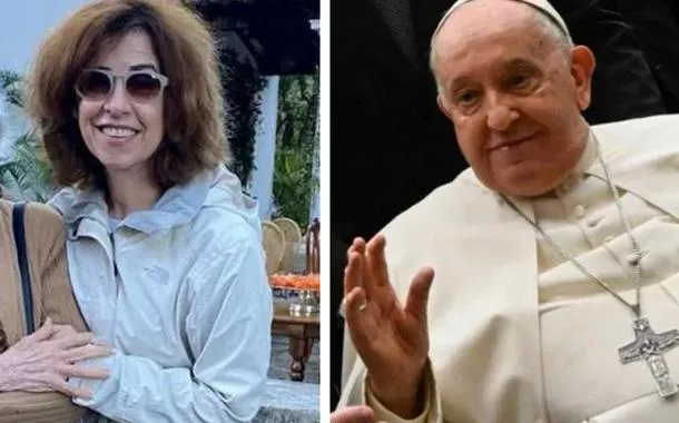 Fernanda Montenegro e Fernanda Torres ganham bênção do Papa Francisco (vídeo)