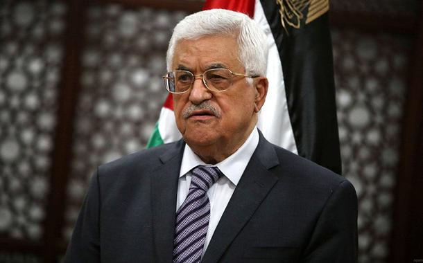 O presidente da Autoridade Palestina, Mahmoud Abbas