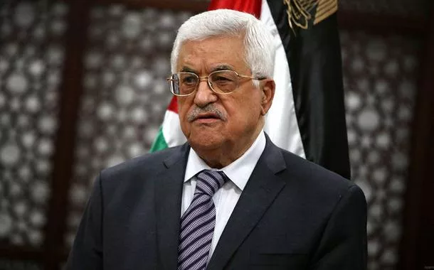 O presidente da Autoridade Palestina, Mahmoud Abbas