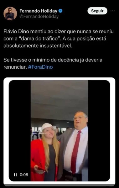 Ana Virginia Teixeira e Flávio Dino