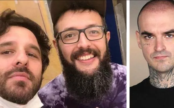 Internautas criticam Rafinha Bastos e Cauê Moura por terem se afastado de PC Siqueira