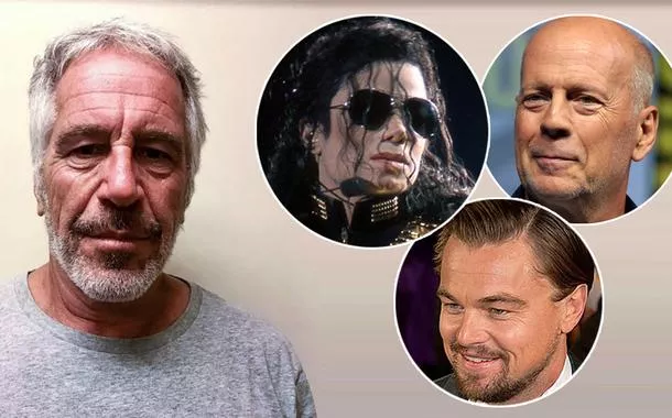 Leonardo DiCaprio, Bruce Willis e Michael Jackson aparecem na lista de Jeffrey Epstein, revelam documentos