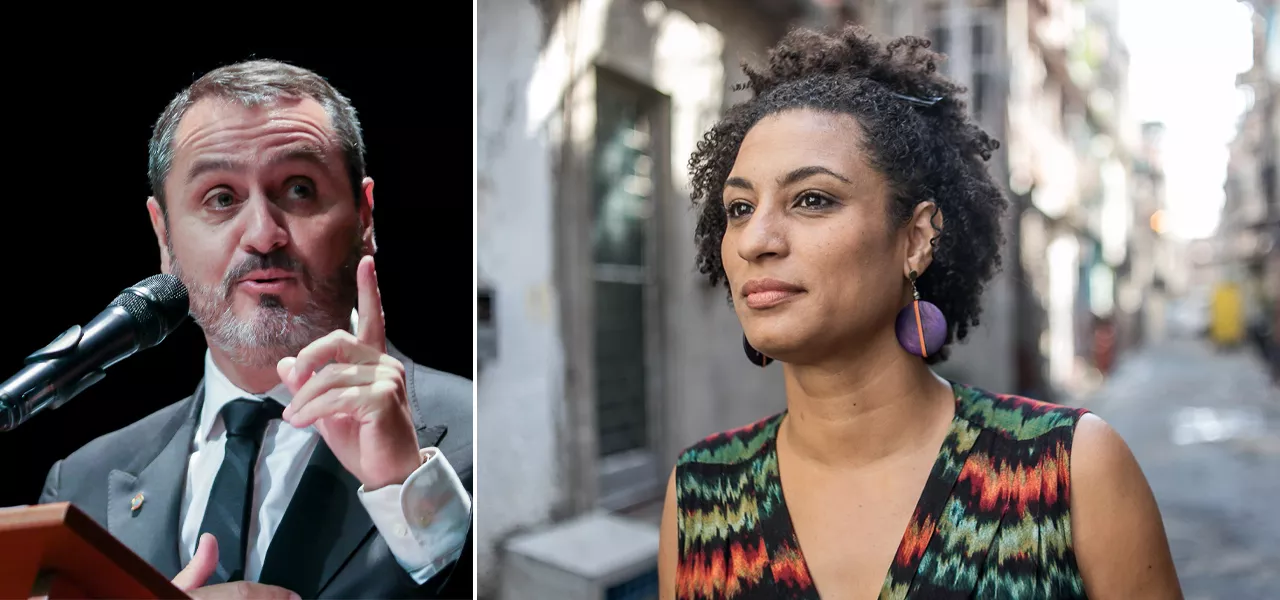 Andrei Augusto Passos Rodrigues e Marielle Franco