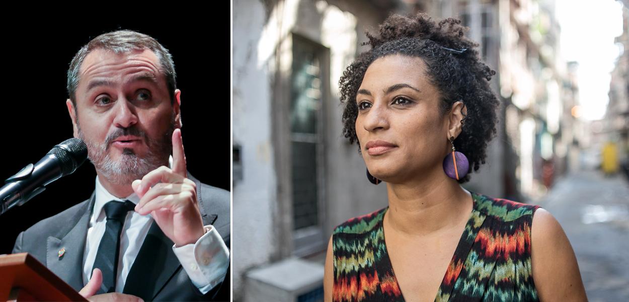 Andrei Augusto Passos Rodrigues e Marielle Franco