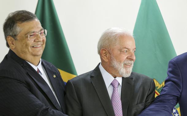 Flávio Dino, Lula e Ricardo Lewandowski