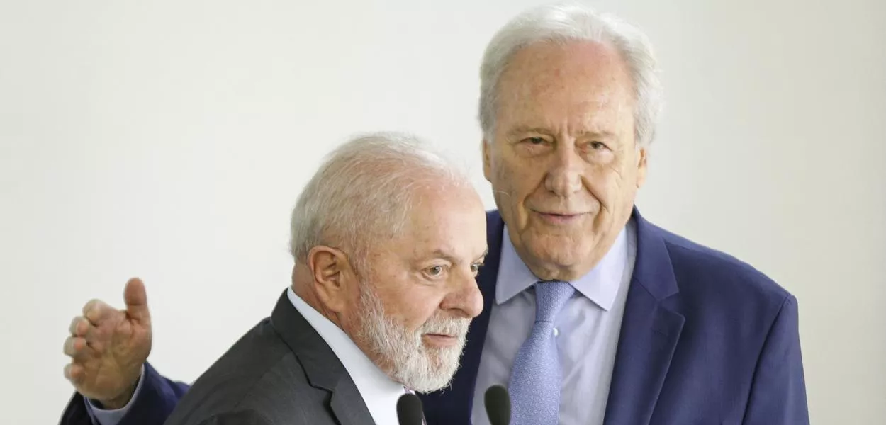 Lula e Ricardo Lewandowski