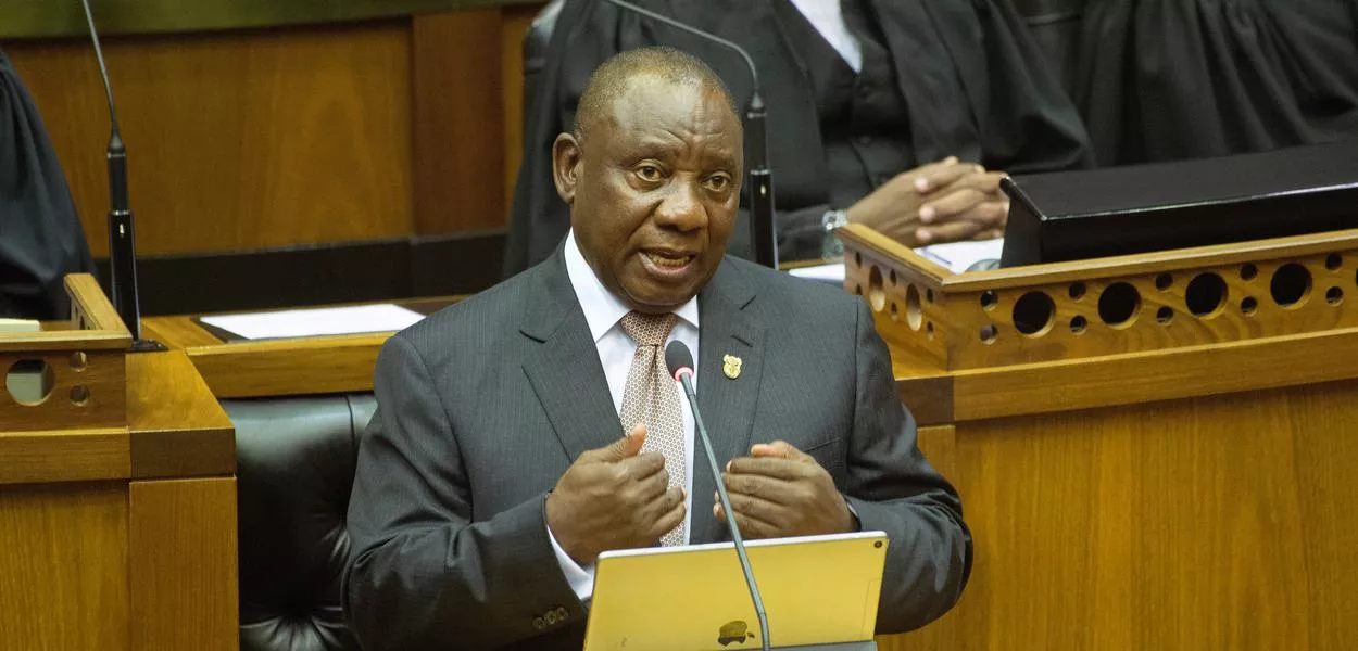 Presidente Cyril Ramaphosa