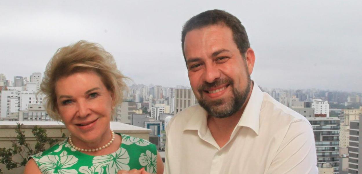 Marta Suplicy e Guilherme Boulos