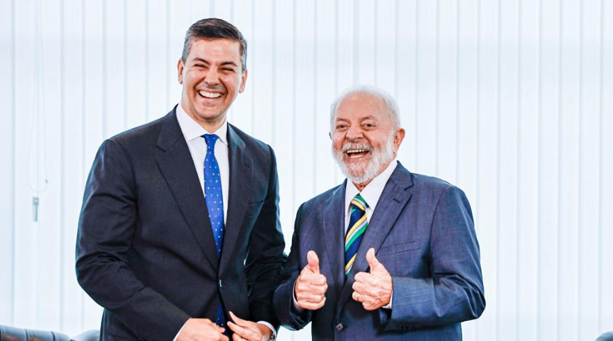 Lula se re&uacute;ne com presidente do Paraguai e discute energia de Itaipu -  Brasil 247