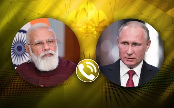 Narendra Modi e Vladimir Putin