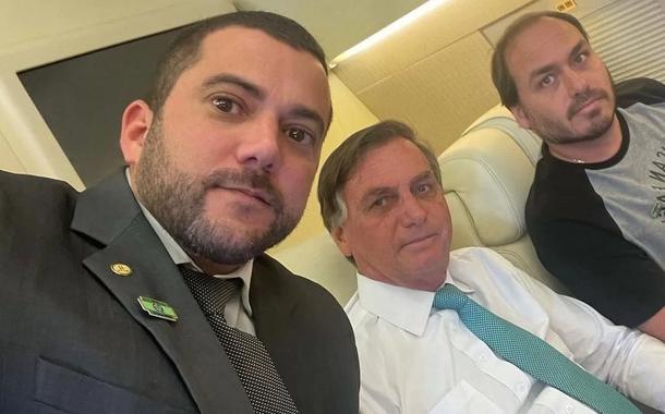 Carlos Jordy, Jair Bolsonaro e Carlos Bolsonaro