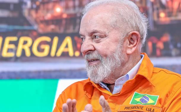 Presidente da República, Luiz Inácio Lula da Silva, durante a Cerimônia de Retomada das Obras da Refinaria Abreu e Lima, em Ipojuca - PE
