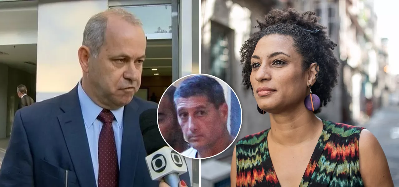 Domingos Brazão, Ronnie Lessa e Marielle Franco