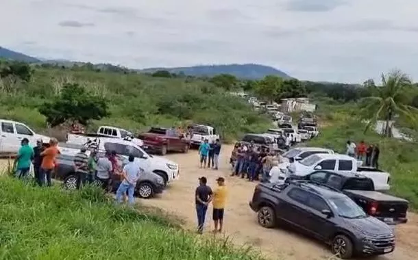 Região de conflito entre índios e fazendeiros no sul da Bahia