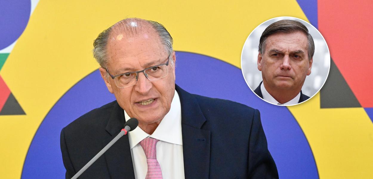 Geraldo Alckmin e Jair Bolsonaro