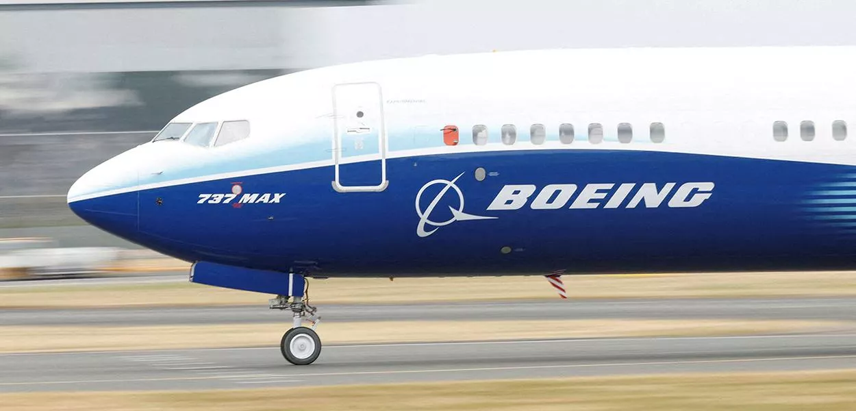 Avião da Boeing