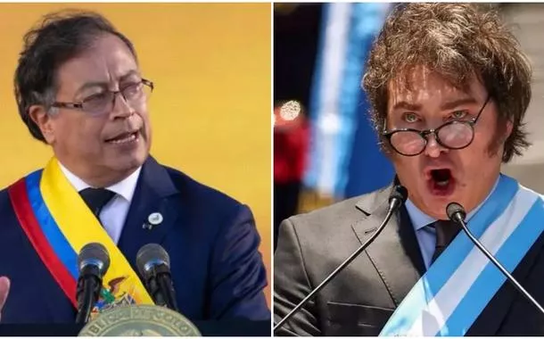 Milei e Petro trocam farpas e tensionam relação entre Colômbia e Argentina